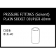 Marley Solvent Plain Socket Coupler 40mm - 810.40